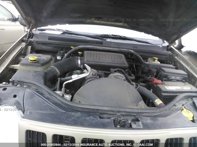 1J4HR48N95C589730 - 2005 JEEP GRAND CHEROKEE LAREDO/COLUMBIA/FREEDOM 棕色 照片 10