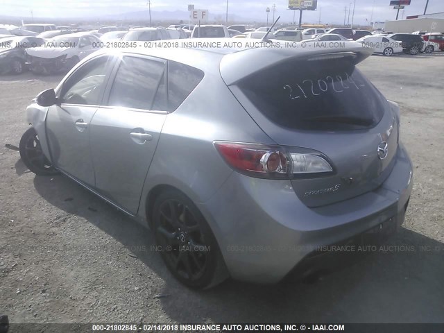 JM1BL1L44D1818156 - 2013 MAZDA SPEED 3 SILVER photo 3