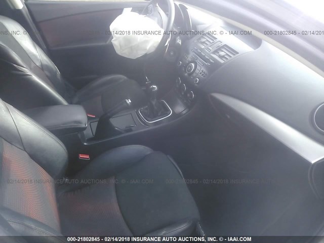 JM1BL1L44D1818156 - 2013 MAZDA SPEED 3 SILVER photo 5