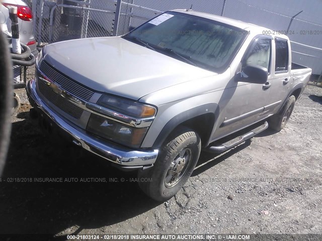 1GCDT33E288189796 - 2008 CHEVROLET COLORADO LT GOLD photo 2