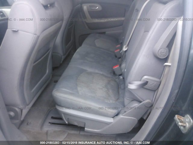 1GNLVEEDXAJ245124 - 2010 CHEVROLET TRAVERSE LS GRAY photo 8