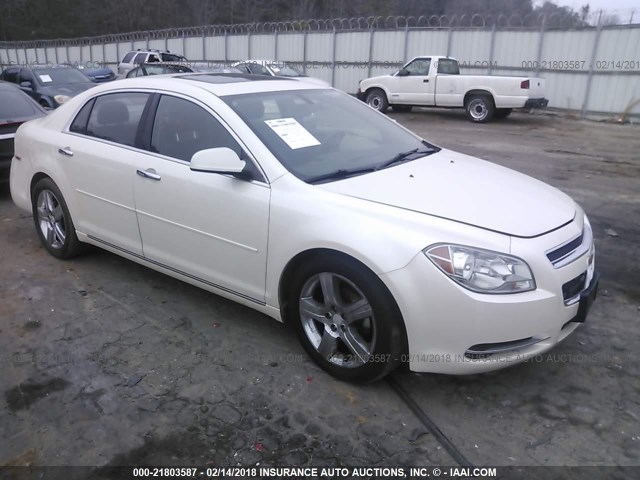 1G1ZC5E09CF318987 - 2012 CHEVROLET MALIBU 1LT 白色 照片 1