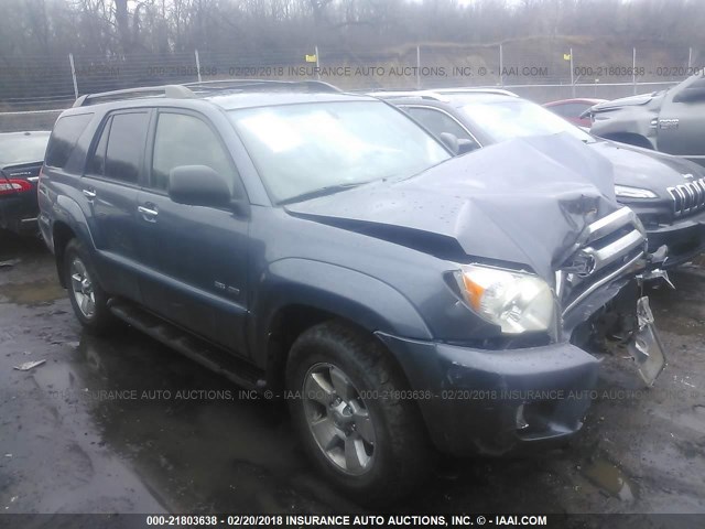 JTEBU14R68K010281 - 2008 TOYOTA 4RUNNER SR5/SPORT GRAY photo 1