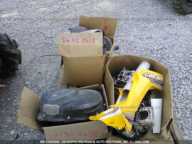 2BVEKCK177V001105 - 2007 CAN-AM OUTLANDER 500 XT YELLOW photo 8