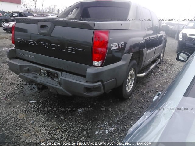 3GNEC13T23G280228 - 2003 CHEVROLET AVALANCHE C1500 GRAY photo 4