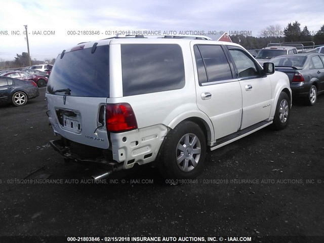 5LMFU28516LJ29911 - 2006 LINCOLN NAVIGATOR WHITE photo 4