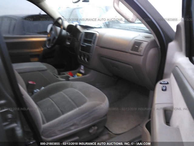 1FMZU63K83ZA78744 - 2003 FORD EXPLORER XLT/XLT SPORT/NBX GRAY photo 5