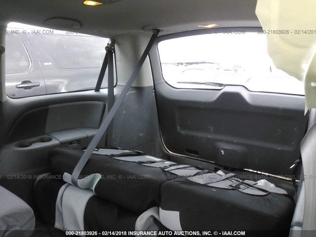 5FNRL38477B433656 - 2007 HONDA ODYSSEY EX SILVER photo 8