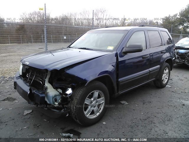 1J4GR48K35C664004 - 2005 JEEP GRAND CHEROKEE LAREDO/COLUMBIA/FREEDOM 深蓝色 照片 2
