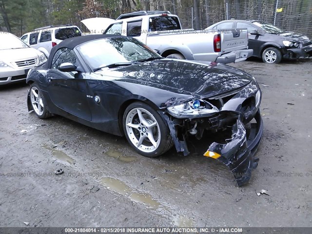 4USBU53547LW92588 - 2007 BMW Z4 3.0SI BLACK photo 1