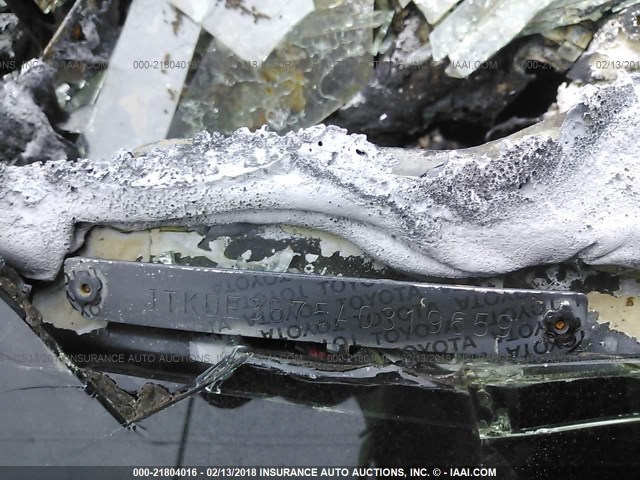 JTKDE3B75A0319659 - 2010 TOYOTA SCION TC 黑色 照片 9