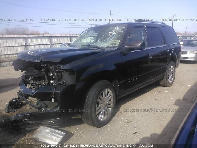 5LMJJ2H56AEJ07905 - 2010 LINCOLN NAVIGATOR 黑色 照片 2