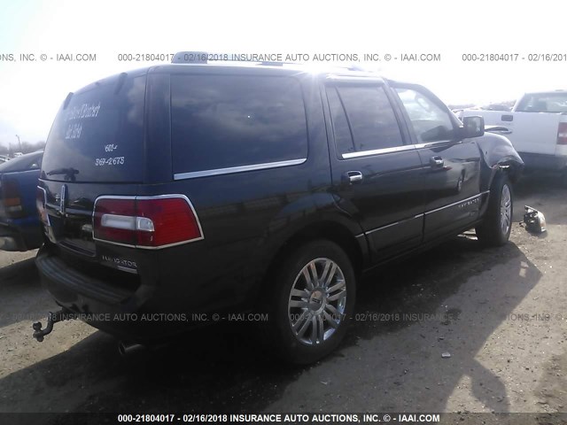 5LMJJ2H56AEJ07905 - 2010 LINCOLN NAVIGATOR 黑色 照片 4