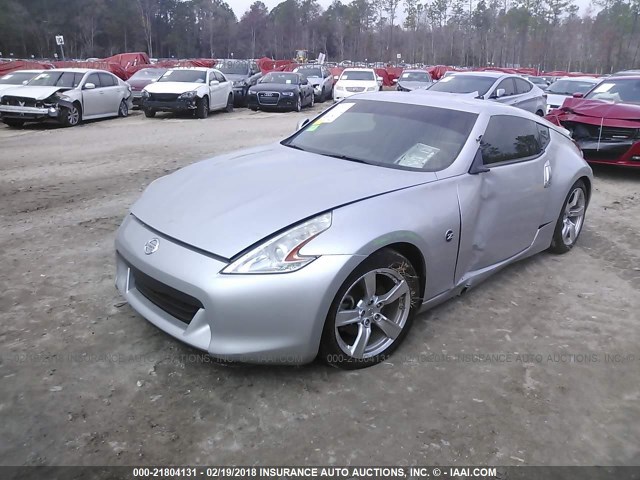 JN1AZ4EH4CM561026 - 2012 NISSAN 370Z TOURING/NISMO SILVER photo 2