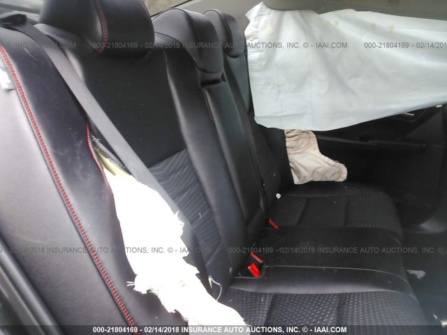 4T1BF1FK6FU988789 - 2015 TOYOTA CAMRY LE/XLE/SE/XSE BLACK photo 8