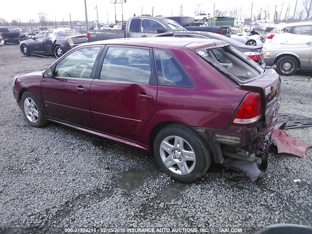 1G1ZT68N47F111037 - 2007 CHEVROLET MALIBU MAXX LT MAROON photo 3