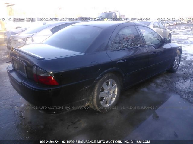 1LNFM87A96Y602347 - 2006 LINCOLN LS BLACK photo 4