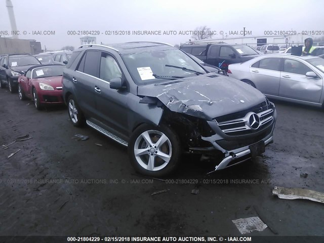 4JGDA5HB0HA903140 - 2017 MERCEDES-BENZ GLE 350 4MATIC BLUE photo 1