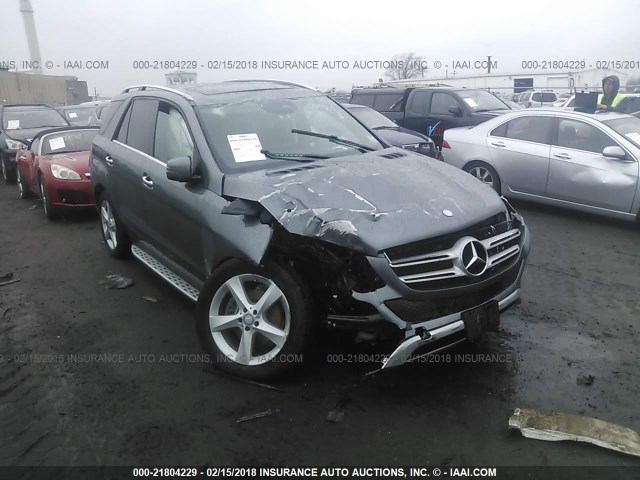 4JGDA5HB0HA903140 - 2017 MERCEDES-BENZ GLE 350 4MATIC BLUE photo 6