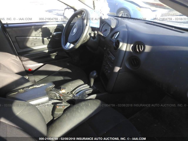 2G2WP552381151836 - 2008 PONTIAC GRAND PRIX SILVER photo 5