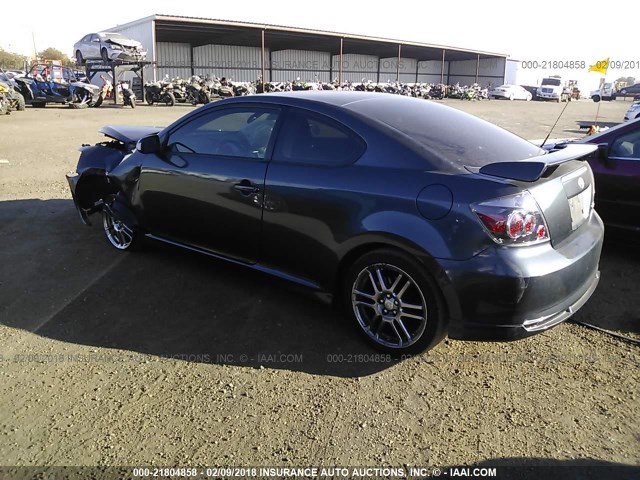 JTKDE3B70A0303479 - 2010 TOYOTA SCION TC 灰色 照片 3