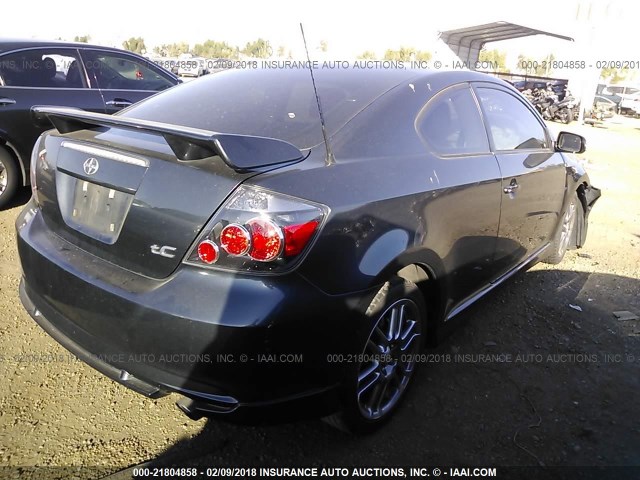 JTKDE3B70A0303479 - 2010 TOYOTA SCION TC 灰色 照片 4