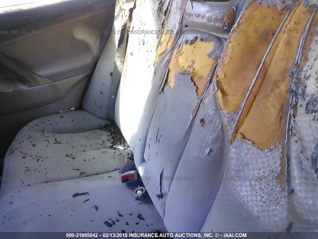 4T4BE46K28R042623 - 2008 TOYOTA CAMRY CE/LE/XLE/SE GRAY photo 8