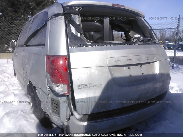 2C4RDGDGXCR129160 - 2012 DODGE GRAND CARAVAN CREW SILVER photo 6