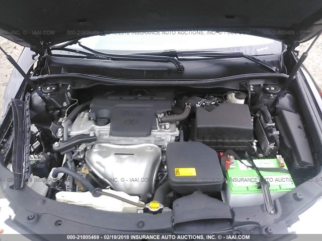 4T1BF1FK2DU224404 - 2013 TOYOTA CAMRY L/SE/LE/XLE BLACK photo 10