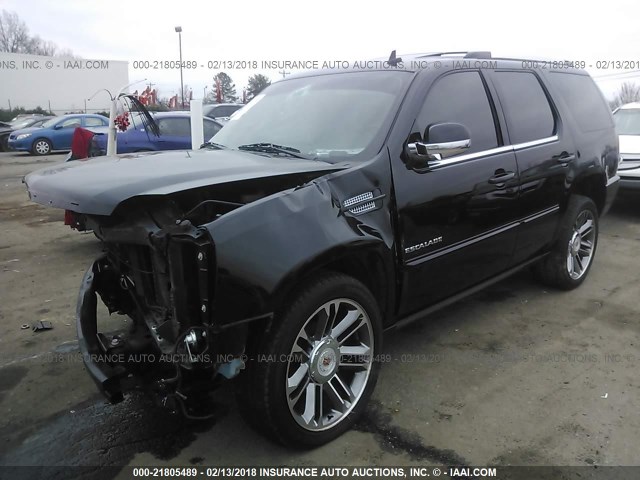 1GYS3CEF0CR293603 - 2012 CADILLAC ESCALADE PREMIUM BLACK photo 2