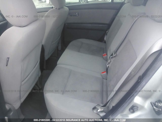 3N1AB6AP1AL717141 - 2010 NISSAN SENTRA 2.0/2.0S/SR/2.0SL GRAY photo 8