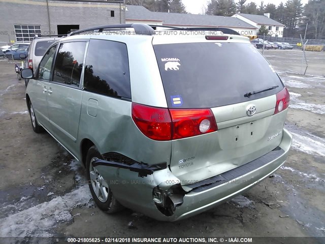 5TDZK23C19S230224 - 2009 TOYOTA SIENNA CE/LE GREEN photo 3