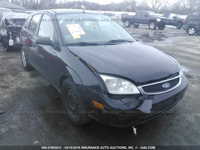1FAHP37N97W323459 - 2007 FORD FOCUS ZX5/S/SE/SES 黑色 照片 1