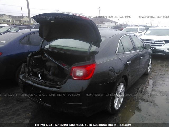 1G11F5SL9FF324361 - 2015 CHEVROLET MALIBU LTZ 黑色 照片 4