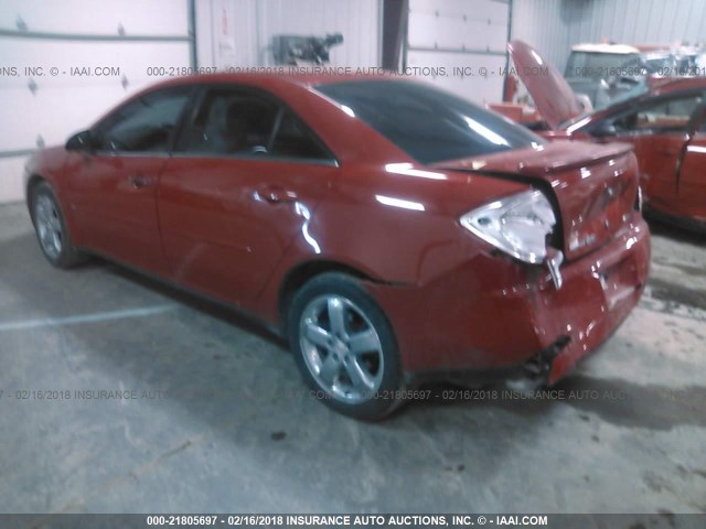 1G2ZH58NX74241858 - 2007 PONTIAC G6 GT RED photo 3