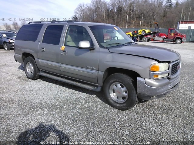 1GKFK16Z22J221164 - 2002 GMC YUKON XL K1500 TAN photo 1