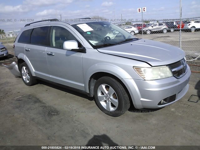 3D4PG5FV7AT151953 - 2010 DODGE JOURNEY SXT GRAY photo 1