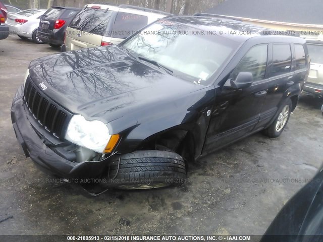 1J4HR48NX5C508413 - 2005 JEEP GRAND CHEROKEE LAREDO/COLUMBIA/FREEDOM 黑色 照片 2