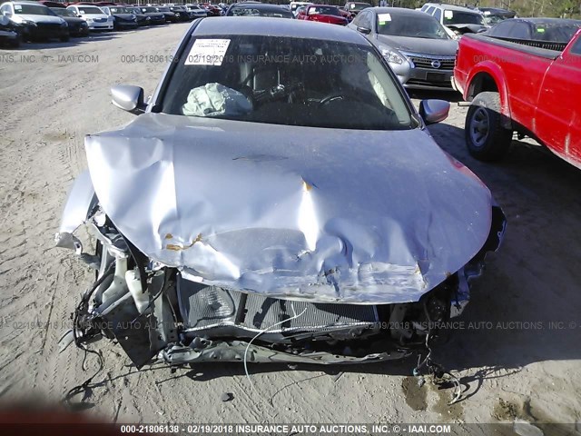 1HGCR2F52EA161387 - 2014 HONDA ACCORD SPORT SILVER photo 6