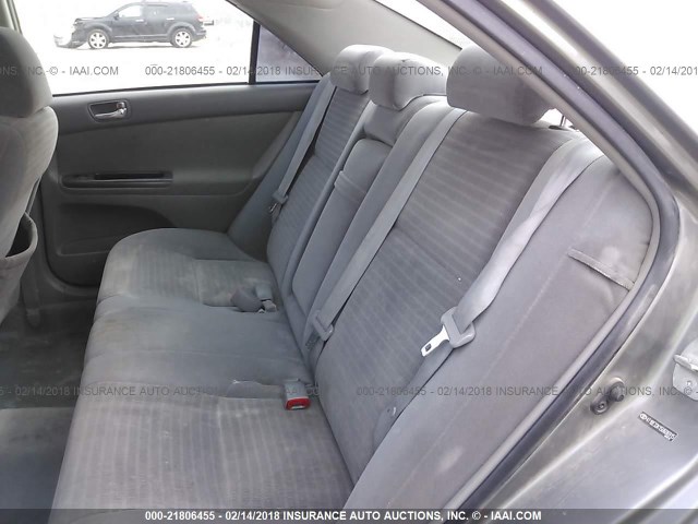 4T1BE32K15U606915 - 2005 TOYOTA CAMRY LE/XLE/SE GRAY photo 8