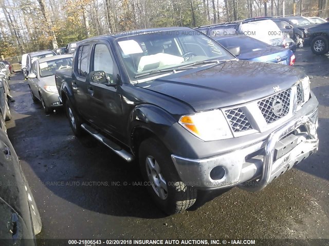 1N6AD07W96C434697 - 2006 NISSAN FRONTIER CREW CAB LE/SE/OFF ROAD BLACK photo 1