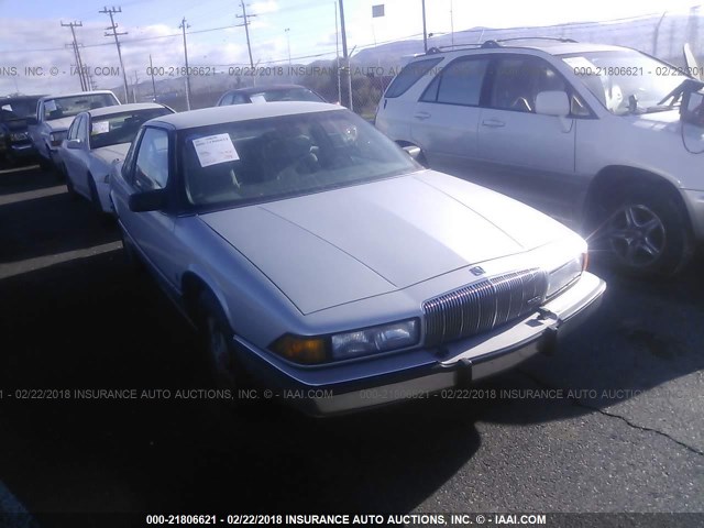 2G4WD14WXJ1482206 - 1988 BUICK REGAL LIMITED SILVER photo 1