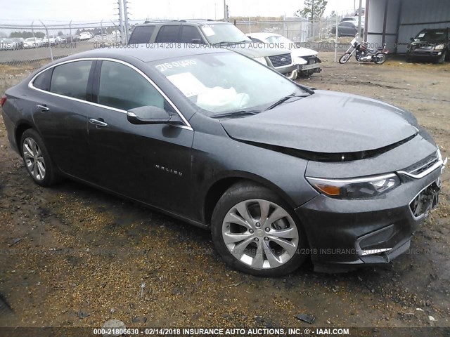 1G1ZH5SX0HF288367 - 2017 CHEVROLET MALIBU PREMIER GRAY photo 1