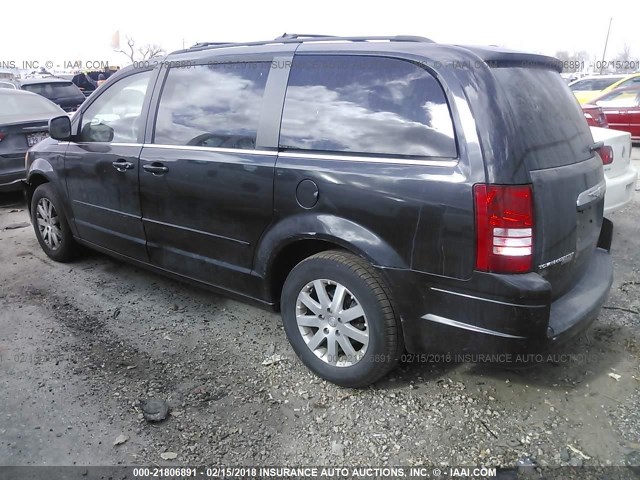 2A8HR54P88R645776 - 2008 CHRYSLER TOWN & COUNTRY TOURING BLACK photo 3