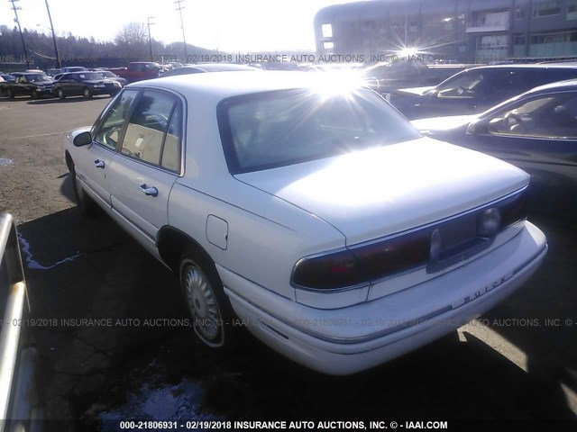 1G4HR52K4XH501422 - 1999 BUICK LESABRE LIMITED WHITE photo 3