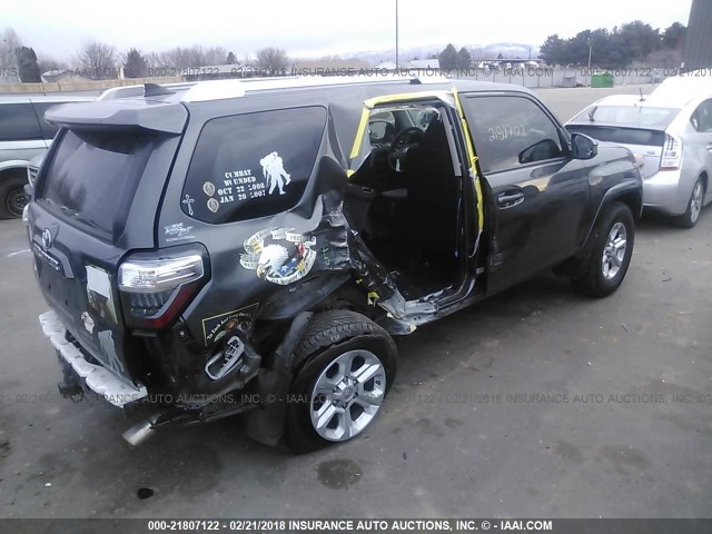 JTEBU5JR3H5406825 - 2017 TOYOTA 4RUNNER SR5 PREM/LTDL/TRAIL/TRD 灰色 照片 4