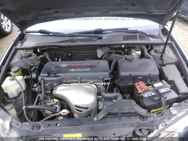 4T1BE32K13U754429 - 2003 TOYOTA CAMRY LE/XLE/SE BLACK photo 10