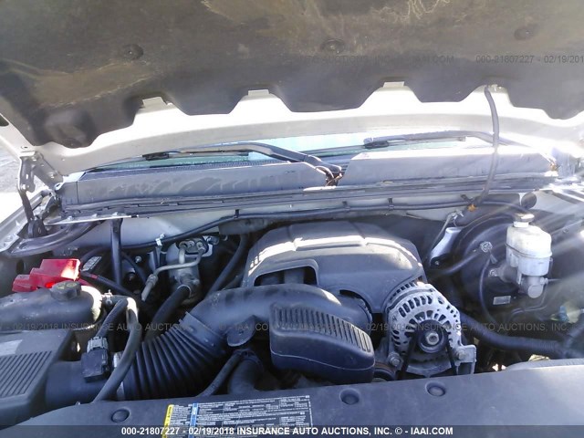 3GTU2VE24BG147469 - 2011 GMC SIERRA K1500 SLE GRAY photo 10