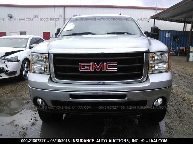 3GTU2VE24BG147469 - 2011 GMC SIERRA K1500 SLE GRAY photo 6