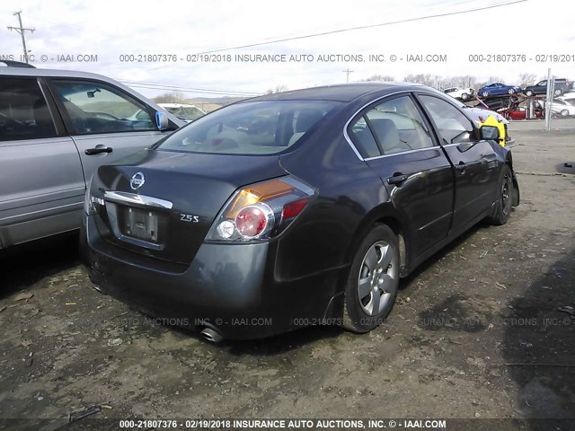 1N4AL21E88N439792 - 2008 NISSAN ALTIMA 2.5/2.5S GRAY photo 4